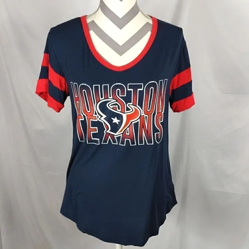 NFL Houston Texans Glitter Woman's Tee